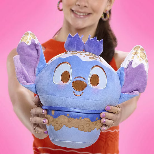 Disney Collection Munchlings 10" Blueberry Frozen Yogurt Scented Lilo & Stitch Stuffed Animal